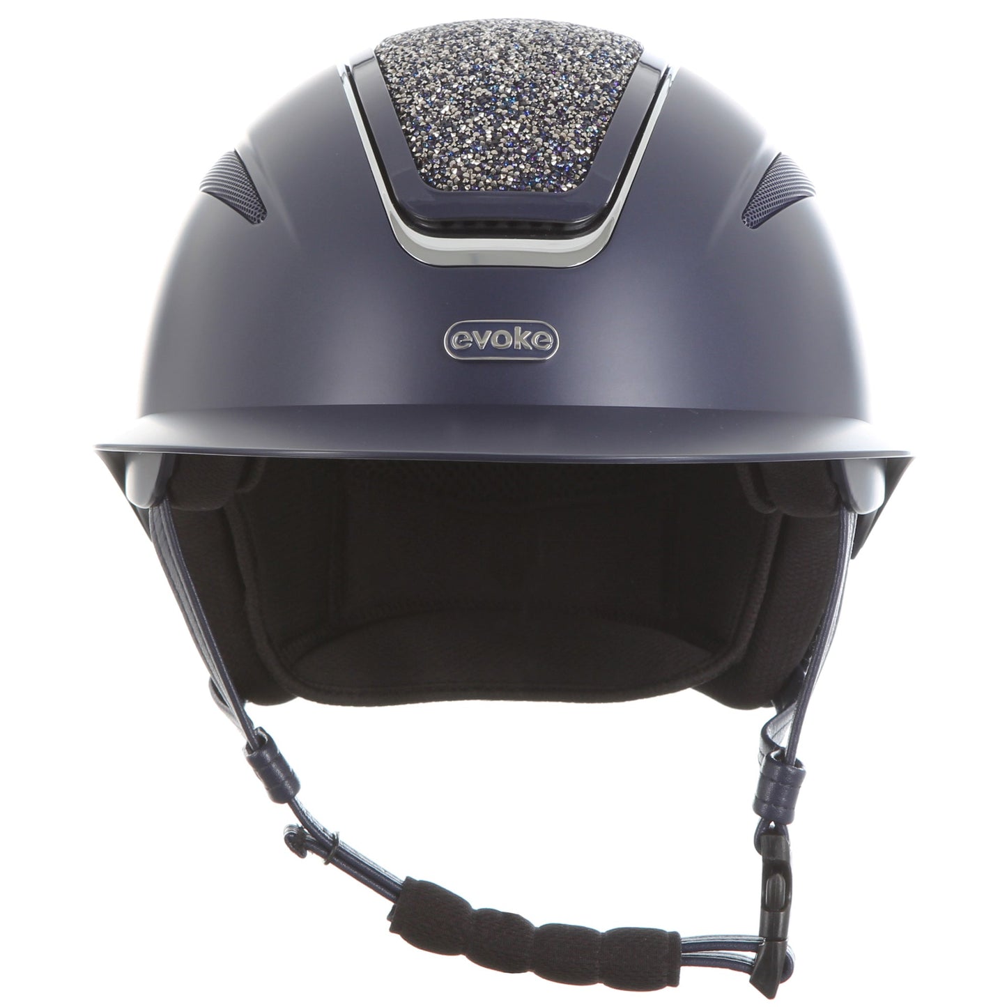 Evoke Callisto Wide Peak Navy Navy Crystal