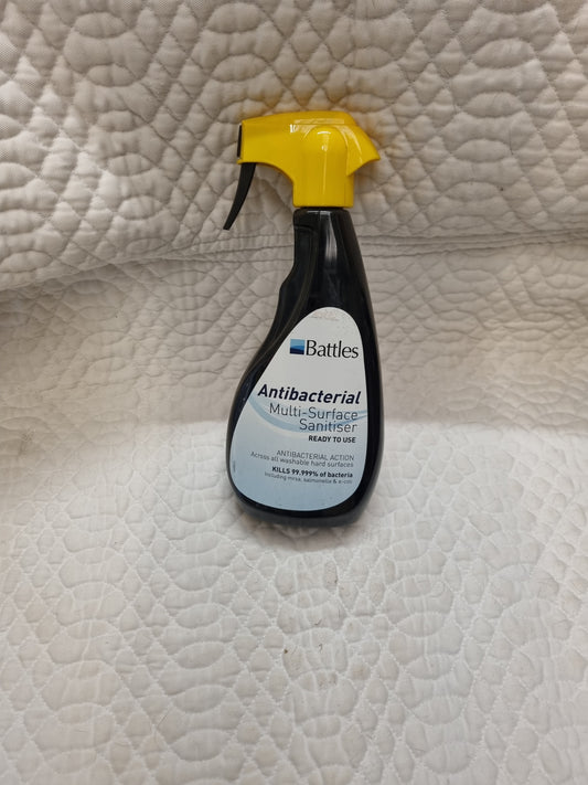 Battles Antibacterial Multi-Surface Sanitiser (Ready To Use)