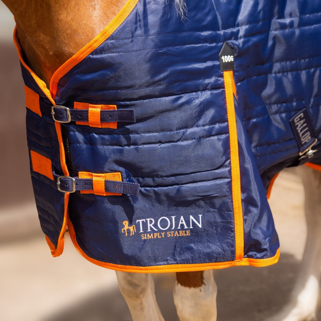 Gallop Equestrian - NEW TROJAN 100g Stable Rug