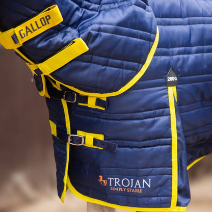 Gallop Equestrian - NEW TROJAN 200g Combo Stable Rug
