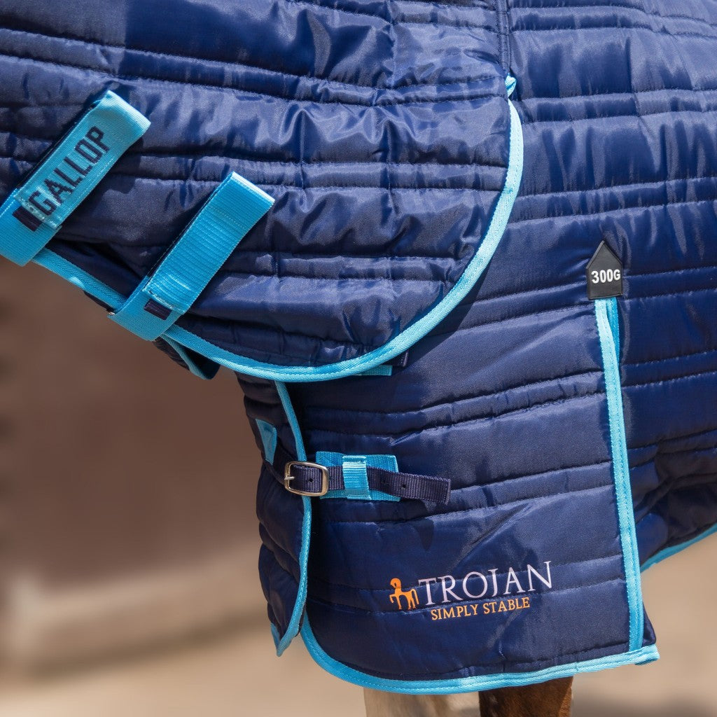 Gallop Equestrian - NEW TROJAN 300g Combo Stable Rug